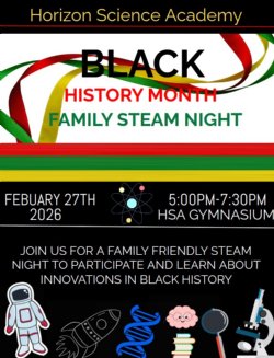 Black History Month STEAM Night